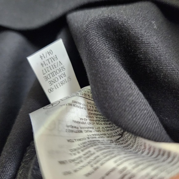 Banana Republic Roland Mouret Womens One-Shoulder Sheath Dress Size 10P Black - Picture 9 of 13